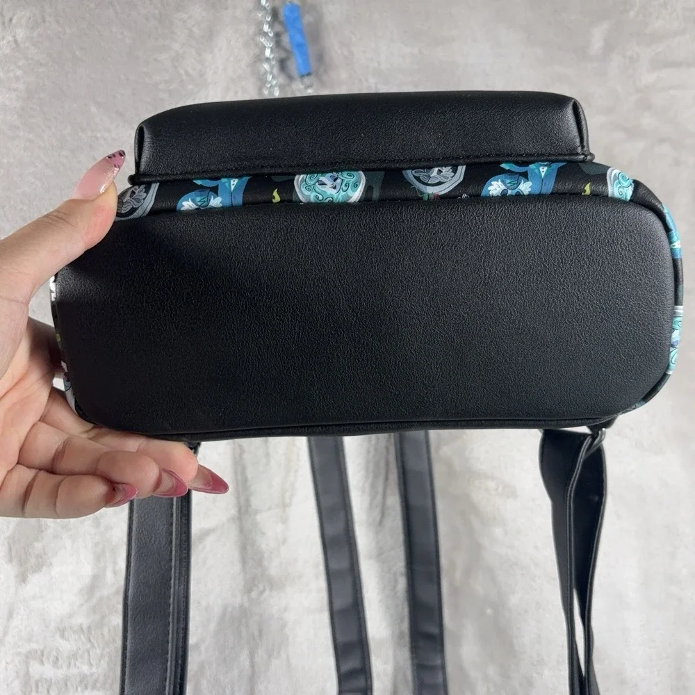 Loungefly Disney Haunted Mansion Welcome Foolish Mortals Mini Backpack Bag